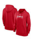 Фото #1 товара Women's Red St. Louis Cardinals Authentic Collection Performance Pullover Hoodie