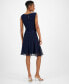 ფოტო #2 პროდუქტის Women's Sequined Scalloped-Lace Dress