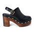 Фото #1 товара COCONUTS by Matisse Freedom Studded Clogs Womens Black FREEDOMC-015