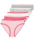 ფოტო #1 პროდუქტის Big Girls Bikini Brief 5-Pack