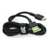 Фото #3 товара Green Cell Ray Quick Charge USB 2.0 cable type A - USB 2.0 type C with backlight - 1.2 m black with braid