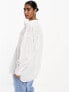 ASOS DESIGN oversized shirt in white