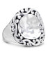 Фото #1 товара Hammer with Filigree Accent Ring in Sterling Silver