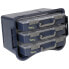 Фото #6 товара raaco CarryLite 80 - Tool box - Polycarbonate (PC),Polypropylene - Blue,Transparent - 13 kg - Hinge - 413 mm