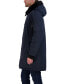 Фото #2 товара Men's Long Parka with Faux Fur Lined Hood