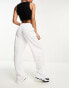 Love Moschino wide leg joggers in white