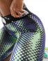 Фото #4 товара The North Face Training Aracar high waist legging shorts in green dot print Exclusive at ASOS