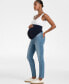 Фото #8 товара Women's Cotton Light Skinny Maternity Jeans