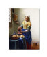 Фото #1 товара Картина на холсте Trademark Global jan Vermeer 'The Milkmaid 1658-60' 32" x 24"