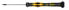 Wera 1555 PZ ESD Kraftform Micro screwdriver for Pozidriv screws - 13 mm - 15.7 cm - 13 mm - 15 g - Black/Yellow