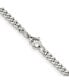 Фото #3 товара Chisel stainless Steel Polished 4mm Curb Chain Necklace
