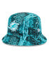 Фото #1 товара Men's Aqua Miami Dolphins Shibori Bucket Hat