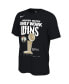 Фото #3 товара Men's Black Boston Celtics 2024 NBA Finals Champions Celebration Trophy T-Shirt