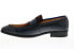 Фото #9 товара Carrucci KS478-120SC Mens Blue Leather Loafers & Slip Ons Penny Shoes