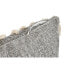 Cushion Home ESPRIT White Grey Tassels Boho 45 x 15 x 45 cm
