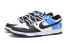 【定制球鞋】 Nike Dunk Low Retro 信鸽 解构 高街 低帮 板鞋 男款 黑蓝 / Кроссовки Nike Dunk Low DD1391-100