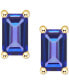 Фото #2 товара Серьги Macy's Tanzanite Stud in 14k Gold