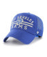 ფოტო #2 პროდუქტის Men's '47 Royal Los Angeles Rams Legacy Highpoint Trucker Clean Up Snapback Hat