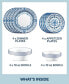 Фото #4 товара Сервировка стола CORELLE набор посуды Portofino на 4 персоны, 16 предметов