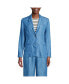 ფოტო #1 პროდუქტის Women's Indigo TENCEL Fiber Relaxed Blazer