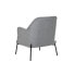 Armchair DKD Home Decor Grey Metal 65 x 73 x 79,5 cm