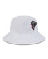 Men's White Atlanta Falcons 2024 NFL Training Camp Stretch Bucket Hat