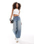 ONLY halter neck knitted crop top in white