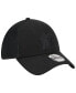 Men's Miami Marlins Black-on-Black Neo 39THIRTY Flex Hat