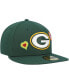 Фото #2 товара Men's Green Green Bay Packers Chain Stitch Heart 59FIFTY Fitted Hat