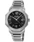 ფოტო #1 პროდუქტის Men's Roosevelt Swiss Automatic Silver-Tone Grade 2 Titanium Watch 43mm