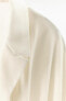 Фото #5 товара Атласная рубашка в пижамном стиле на запáхе ZARA