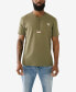 Фото #1 товара Men's Short Sleeve Bio Henley Shirt