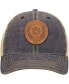 Фото #3 товара Men's Navy Auburn Tigers Target Old Favorite Trucker Snapback Hat
