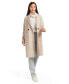 Women Publisher Double-Breasted Wool Blend Coat