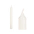Набор свечей Белый 2 x 2 x 20 cm (12 штук)
