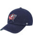 Фото #1 товара Men's Navy Columbus Blue Jackets Team Franchise Fitted Hat