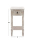 Фото #4 товара Pine Farmhouse Accent Table