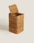 Square bathroom wastepaper bin