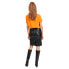 Фото #2 товара Юбка из искусственной кожи VILA Pen New Coated Skirt