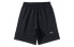 Li-Ning Sporty Collection Knitted Material Loose Fit Shorts, Black Model