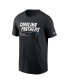 Фото #2 товара Men's Black Carolina Panthers Division Essential T-shirt