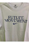 Фото #2 товара Футболка мужская Nike Future Movement Erkek Коротким рукавом Черная (SM, Large) DR9551-030