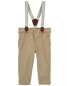 Фото #2 товара Baby Twill Suspender Pants 12M