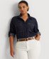 Фото #1 товара Plus Size Cotton Denim Shirt