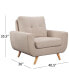 Фото #6 товара Paige 40.5" Stain-Resistant Fabric Armchair