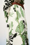 Фото #4 товара Платье-рубашка в полоску с поясом ZARA