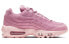 Фото #2 товара Nike Air Max 95 Elemental Pink 低帮 跑步鞋 女款 粉色 / Кроссовки Nike Air Max DD5398-615
