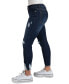 ფოტო #3 პროდუქტის Juniors' Curvy Mid-Rise Distress Skinny Jeans