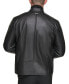 ფოტო #2 პროდუქტის Men's Bantam Racer Style Lamb Leather Jacket