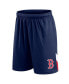 Фото #2 товара Men's Navy Boston Red Sox Slice Shorts
